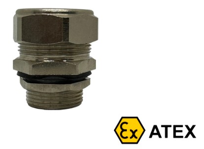 Ex-proof Zırhsız Pirinç Kablo Rakoru Zone 1/21 ATEX Sertifikalı IP68