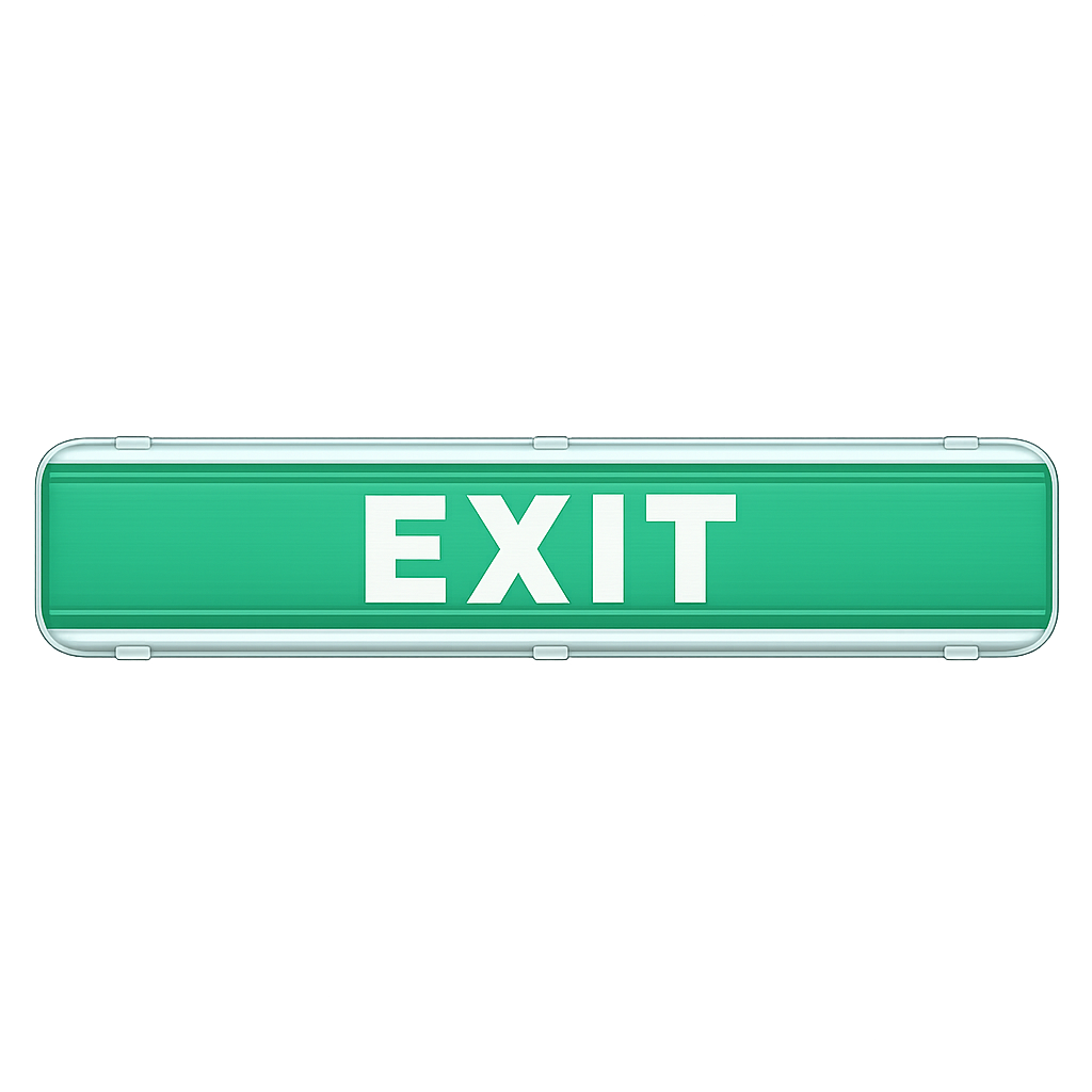 Exproof EXIT Yönlendirme Armatürü Zone 2 / Patlamaya Dayanıklı Acil Çıkış Aydınlatması